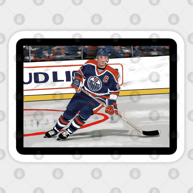 Gretzky Sticker by JFPtees